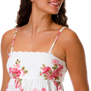 Thumbnail 3: JAPNA Juniors Babydoll Poplin Tank Top 