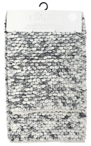 Thumbnail 1: The Home Company 2 Pc Bath Rug Set 