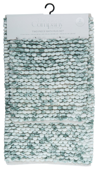 Thumbnail 1: The Home Company 2 Pc Bath Rug Set 