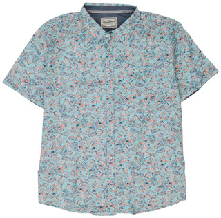 Thumbnail 1: FLAG & ANTHEM Men's Short Sleeve Woven Button Down Shirt 
