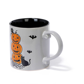 Thumbnail 2: BLUE SKY 21 oz Black Cat Night Halloween Mug 