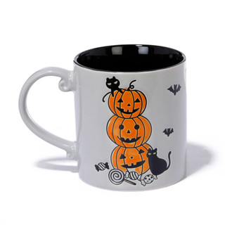 Thumbnail 1: BLUE SKY 21 oz Black Cat Night Halloween Mug 
