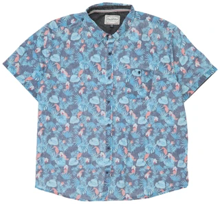 Thumbnail 1: FLAG & ANTHEM Men's Short Sleeve Vintage Tropical Woven Shirt 