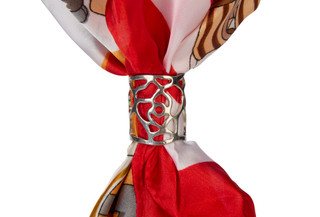 Thumbnail 3: Jessica McClintock Convertible Fashion Scarf w/ Scarf Ring 