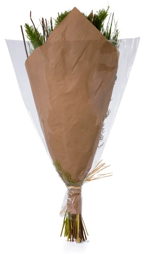 Thumbnail 2: Coastal Faux Floral Grass Arrangement  