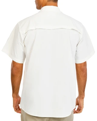 Thumbnail 3: Nautica Men's Short Sleeve Woven Button Down Shirt 