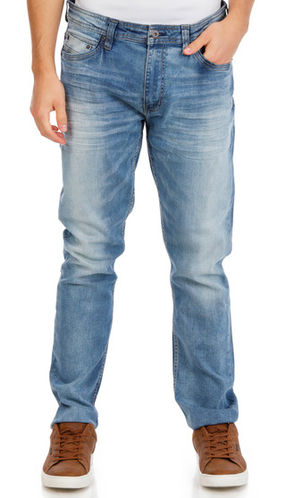 Thumbnail 1: Kenneth Cole Men's Slim Stretch Denim Jeans 