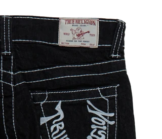 Thumbnail 3: True Religion Junior's Ricky Relaxed Straight Jeans 
