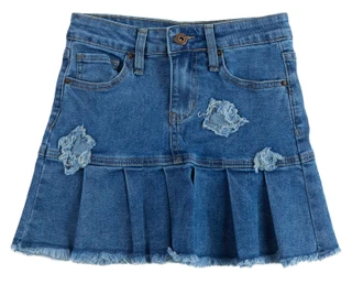 Thumbnail 1: YMI Girl's Star Patches Skort 
