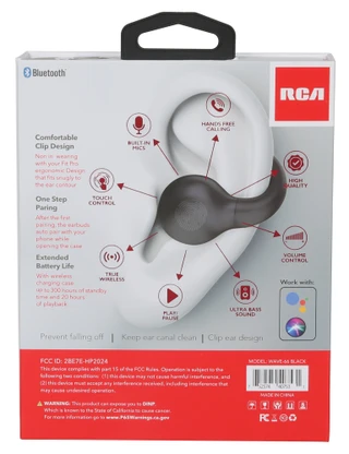 Thumbnail 2: RCA TWS Fit-Pro Wireless Earbuds 