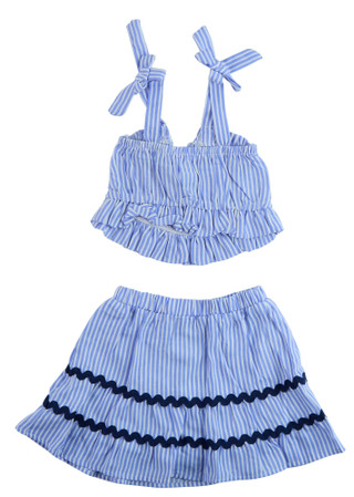 Thumbnail 2: Love Squared Girls Girls 2 Pc Skirt Set 