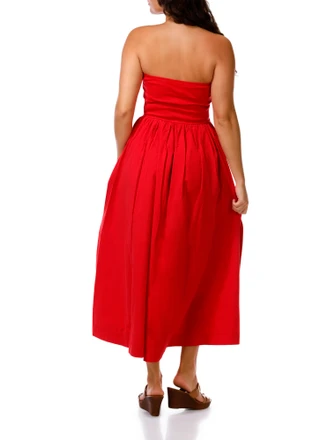 Thumbnail 2: Double Zero Juniors Tube Top Maxi Dress 