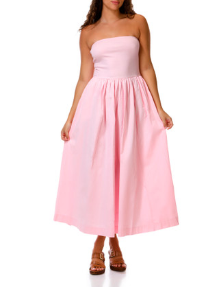 Thumbnail 1: Double Zero Juniors Tube Top Maxi Dress 