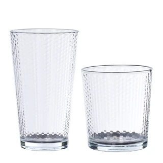 Thumbnail 1: Nautica 16 Pc Deluxe Glass Drinkware Set 