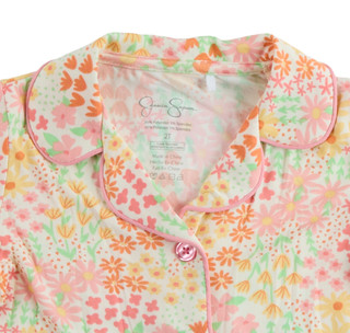 Thumbnail 2: Jessica Simpson Toddler Girls 2 Pc Floral Pajama Shorts Set 
