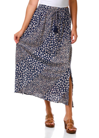 Thumbnail 1: Angie Juniors Tiered Maxi Skirt 