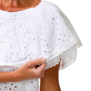 Thumbnail 2: Dotti Women's Eyelet Top 