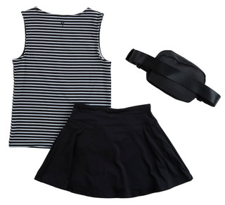 Thumbnail 3: Yogalicious Big Girls 3 Pc Tank & Skort Set 