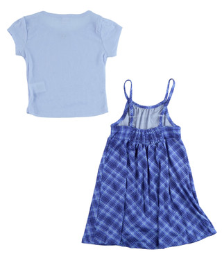 Thumbnail 3: Star Ride Girl's 2 Pc Empire Dress Set 
