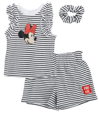 Thumbnail 1: Disney Toddler Girls 3 Pc Minnie Mouse Shorts Set 