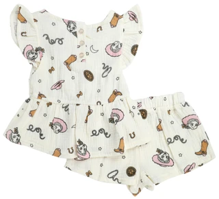 Thumbnail 2: Disney Toddler Girls 2 Pc Shorts Set 