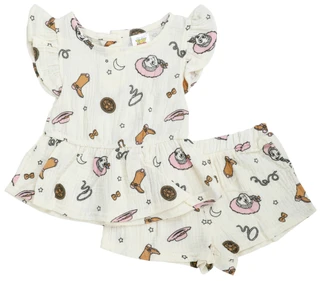 Thumbnail 1: Disney Toddler Girls 2 Pc Shorts Set 
