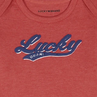 Thumbnail 5: Lucky Brand Baby Boy's 4 Pc Short Sleeve Lucky Onesie Set 