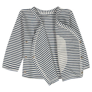 Thumbnail 4: Nautica Baby Boy's 4 Pc Stripe Onesie Pants Set 