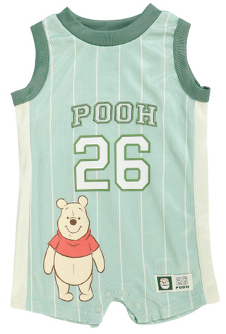Thumbnail 1: Disney Baby Boys Winnie The Pooh Romper 