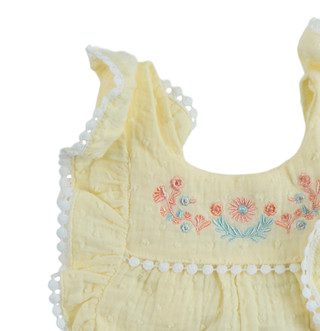 Thumbnail 3: RACHEL ZOE Baby Girls 3 Pc Romper Set 