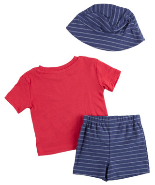 Thumbnail 2: Marvel Baby Boy 3 Pc Spider-Man Shirt & Shorts Set 