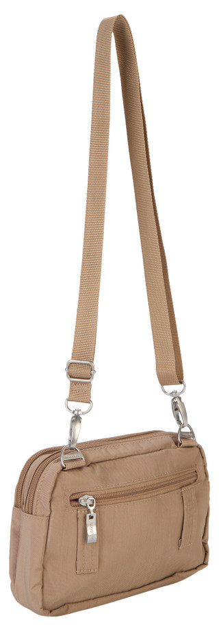 Thumbnail 2: BAGGALLINI Mini Triple Zip Crossbody Bag 
