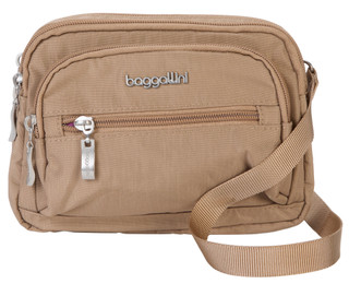 Thumbnail 1: BAGGALLINI Mini Triple Zip Crossbody Bag 