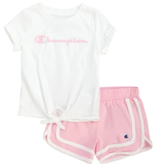 Thumbnail 1: Champion Toddler Girls Active 2 Pc Shorts Set 
