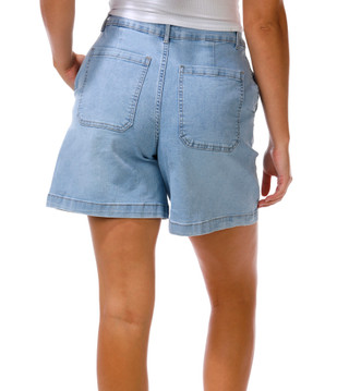 Thumbnail 3: Bagatelle Women's Denim Shorts 