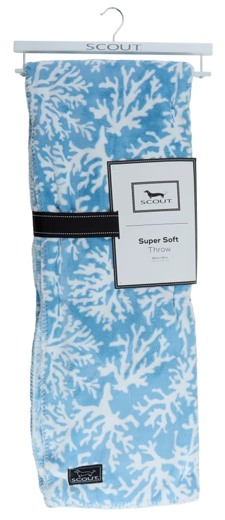 Thumbnail 1: SCOUT 50x70 Reef Plush Throw Blanket 