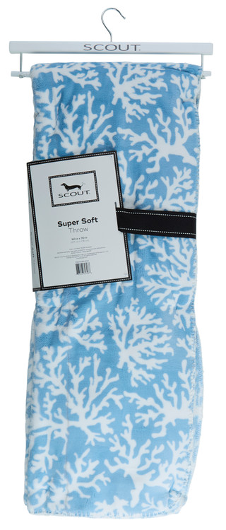 Thumbnail 3: SCOUT 50x70 Reef Plush Throw Blanket 