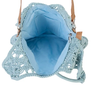 Thumbnail 3: SOL AND MER Macrame Large Convertible Tote Bag 