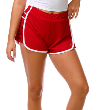 Thumbnail 1: Jessica Simpson Women's Active Pleated Flutter Shorts 