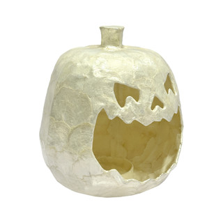 Thumbnail 3: Magical Season 12 in Capiz Jack-O-Lantern LED Halloween Candle 