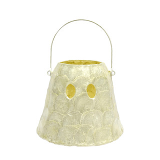 Thumbnail 2: Magical Season 8 in Capiz Ghost LED Candle Halloween Home Accent 