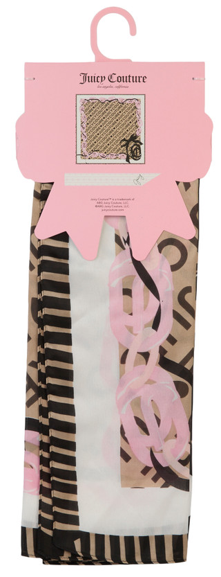 Thumbnail 2: Juicy Couture 2 Pk Square Scarf & Twilly Set 