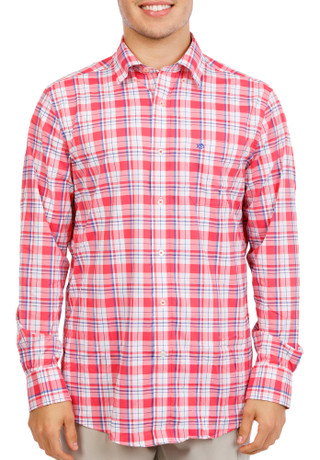 Thumbnail 1: Southern Tide Men's Long Sleeve Plaid Button Down Shirt 