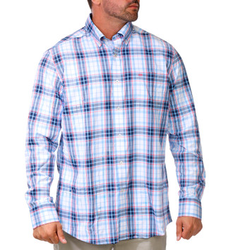 Thumbnail 1: Southern Tide Men's Long Sleeve Plaid Button Down Shirt 