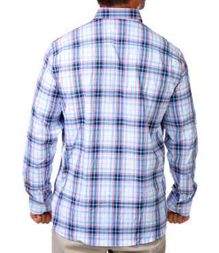 Thumbnail 2: Southern Tide Men's Long Sleeve Plaid Button Down Shirt 