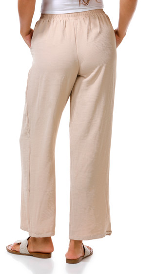 Thumbnail 6: Derek Heart Juniors High Waist Rope Belt Wide Leg Pants 
