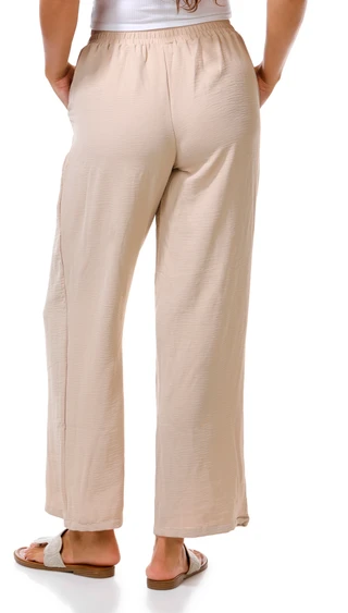 Thumbnail 3: Derek Heart Juniors High Waist Rope Belt Wide Leg Pants 