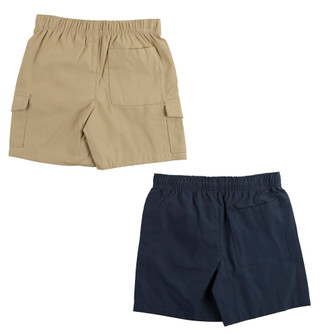 Thumbnail 2: 10 Threads Little Boy's 2 Pk Tech Cargo Short Set 