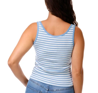 Thumbnail 3: Pink Rose Juniors Henley Tank 