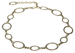 Thumbnail 1: Vince Camuto Oval Link Chain Belt 